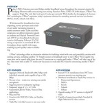 CWave Pro Ethernet-over coax Bridge Product Brief